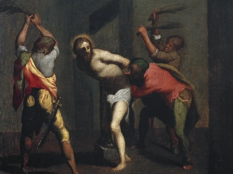1501-Perin del Vaga - La Flagellazione - Pinacoteca di Brera, Milano
